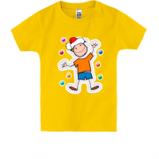 Дитяча футболка з новорічним Сином