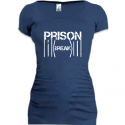 Подовжена футболка Prison Break logo