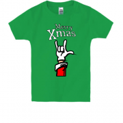 Детская футболка "merry Xmas"