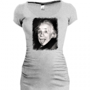 Подовжена футболка з Альбертом Ейнштейном