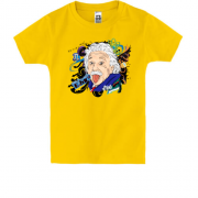 Детская футболка Альберт Эйнштейн с формулами