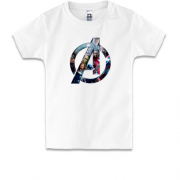 Детская футболка с Мстителями (Avengers)