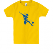 Дитяча футболка з футболістом