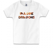 Детская футболка Imagine Dragons (огненный дракон)