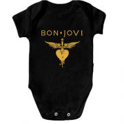 Дитячий боді Bon Jovi gold logo