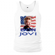 Майка Bon Jovi с флагом