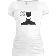 Подовжена футболка Batman - i work alone