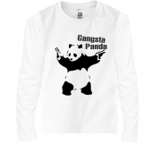 Детский лонгслив Gangsta Panda
