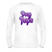 Чоловічий лонгслів Deep Purple (фіолетовий логотип)