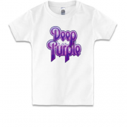 Детская футболка Deep Purple (фиолетовый логотип)