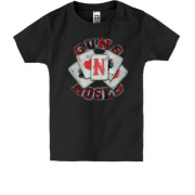 Детская футболка Guns N’ Roses (карты)