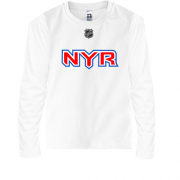 Детский лонгслив New York Rangers
