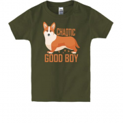 Дитяча футболка Chaotic good boy