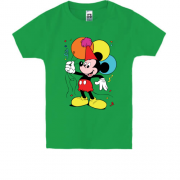Детская футболка Мики День Рождения2