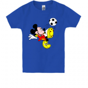 Детская футболка Мики футболист