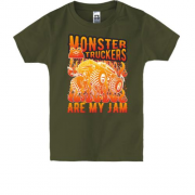 Детская футболка Monster Truckers