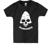 Детская футболка Ramones (с черепом)