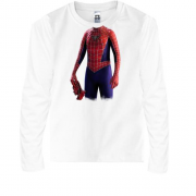 Детская футболка с длинным рукавом с костюмом Человека-паука