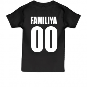 Детская футболка с фамилией и номером (2)