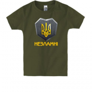 Детская футболка с гербом Украины - Незламні
