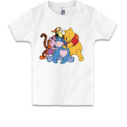 Дитяча футболка з героями мультфільму Вінні Пух