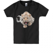 Дитяча футболка з леопардом