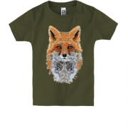 Детская футболка с лисичкой