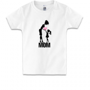 Детская футболка с мамой и дочкой