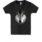 Дитяча футболка з мордою вовка