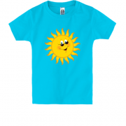 Детская футболка с солнышком