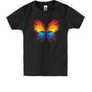 Дитяча футболка з яскравим метеликом