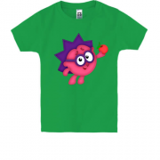 Детская футболка со смешариком Ежик