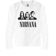 Дитячий лонгслів Nirvana (з гуртом)