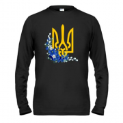 Лонгслив с гербом Украины в цветах