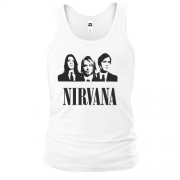 Чоловіча майка Nirvana (з гуртом)