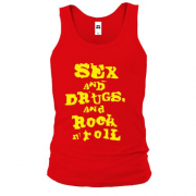 Майка Sex, drugs, and rock'n'roll