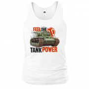 Майка WOT - Feel the tank power
