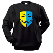 Світшот Anonymous (Анонімус) UA