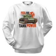 Світшот WOT - Feel the tank power