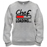 Свитшот с надписью "chef " шеф-повар