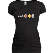 Подовжена футболка Blink 182 2