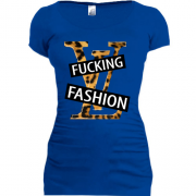 Подовжена футболка Fu*king Fashion