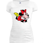Подовжена футболка Minnie Mouse мріє