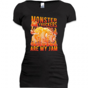 Подовжена футболка Monster Truckers