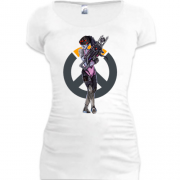 Подовжена футболка Overwatch Widowmaker