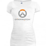 Подовжена футболка Overwatch logo