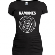 Подовжена футболка Ramones