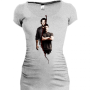 Подовжена футболка Supernatural - Sam&Dean