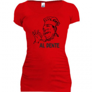 Подовжена футболка для кухаря "Al Dente"