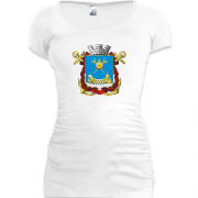 Подовжена футболка з гербом Миколаєва